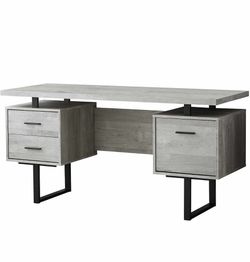 Modern Office Desk with Drawers