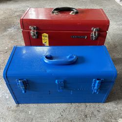 2- Craftsman Toolbox With Tools