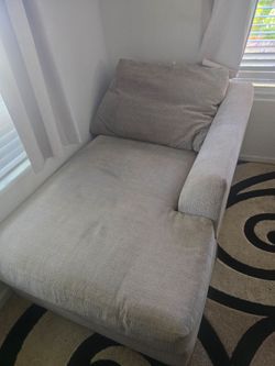 Belinha II Taupe Right Arm Facing Chaise