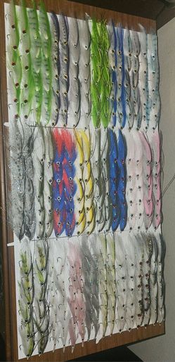 Huge Musky/Saltwater Flies Lot