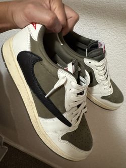 Travis Scott Olive Shoes