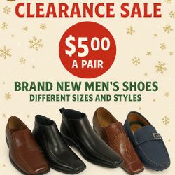 Men Genuine Pleather Men Made Leather Shoes Just $5.00