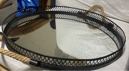 Mirror tray (or hang) 20” diameter