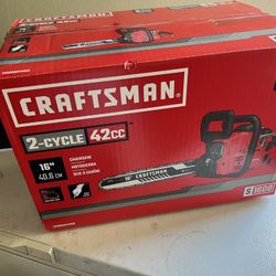 CRAFTSMAN S1800 42-cc 2-cycle 18-in Gas Chainsaw