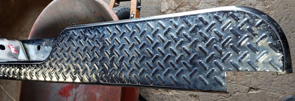 Rear bumper, Ford truck