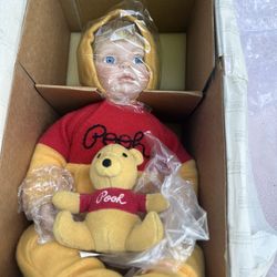 porcelain poo doll with poo bear