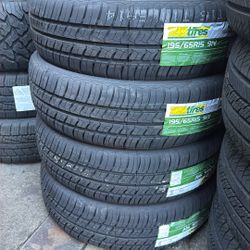 195/65/15 TBB Tires Installed And Balanced 