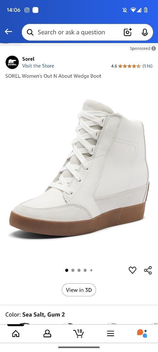 Sorrel Hidden Wedge