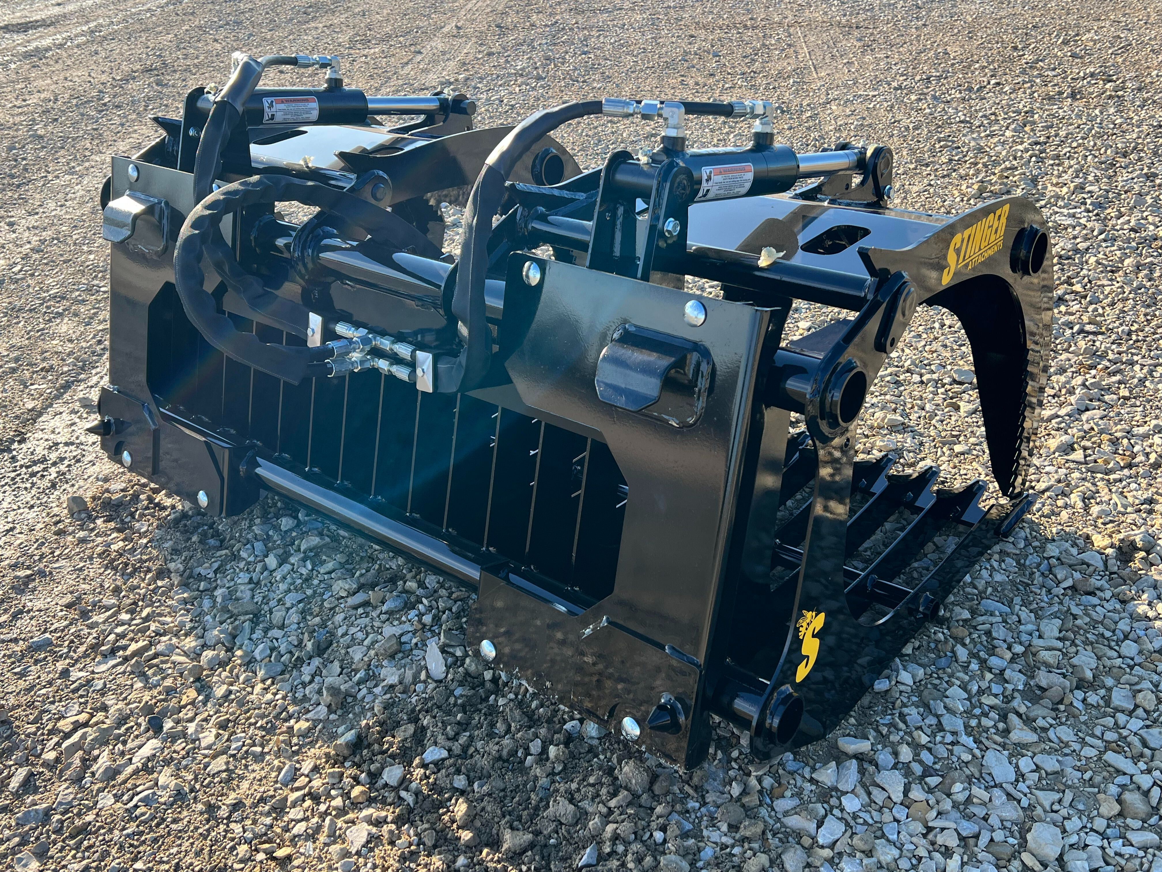 Stinger Attachments Compact Rock & Brush Grapple (CROG-54)