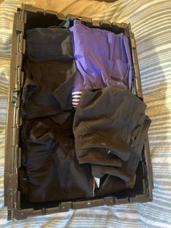 Container Full of Lululemon Leggings and Shorts 