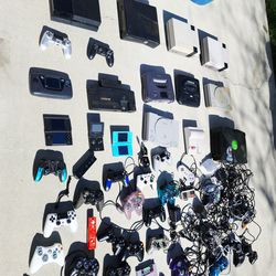 Tons of Video gaming items pulled from a unit