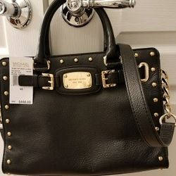 Michael Michael Kors Bags Michael Kors Rock Roll Studded Hamilton Tote Bag