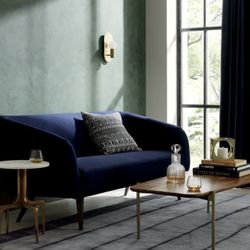 Cb2 Sofa Chair Settle Love Seat 