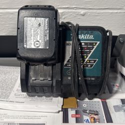 18v Makita Charger And Battery 