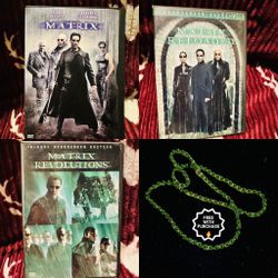 Matrix Set - 3 DVDs + Free Gift!