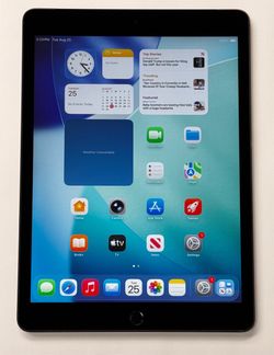 UNLOCKED Apple iPad 9 9th Generatiom 64GB 10.2” Wi-Fi + Cellular Space Gray Tablet Latest IOS 26