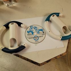 Nintendo Mario Kart Wii with two wheels