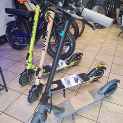 Electric Scooters Brand New.  $349 And Up  Or Make $20 Monthly Payment 