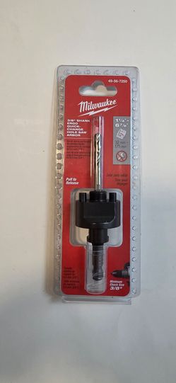 Milwaukee 3/8" Shank Quick Change Hole Saw Arbor 49-56-7250