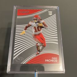 2022 RC ISIAH PACHECO PANINI CHRONICLES CLEAR VISION #CVR-26