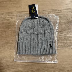 Grey Polo Ralph Lauren Beanie