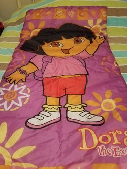 Dora The Explorer Collection: Umbrella, Chair, and sleeping bag