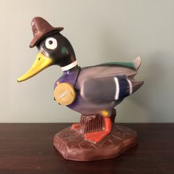 Vintage save our wetland duck bank
