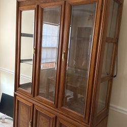 Lighted China Cabinet