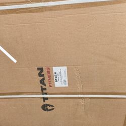 Titan Fitness Brand New Boxed Plate Loaded  Bicep Tricep Curl Machine