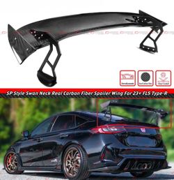 23-26 Civic Type-R FL5 Swan Neck Carbon Fiber Trunk Wing