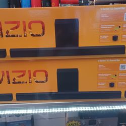 Vizio Bluetooth Soundbars With Wireless Subwoofer 6 Total Speakers.  Brand New 