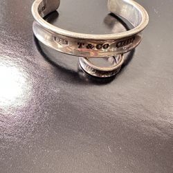 Vintage Tiffany’s 1837 Ring And Cuff Set 