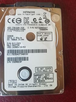 Hard drive sata Hitachi 320 gb