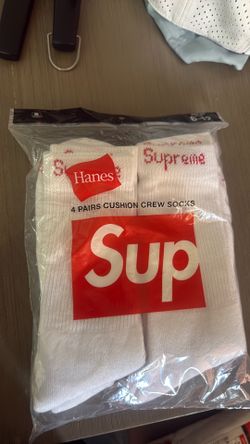 Hanes Supreme Cushion Crew Socks