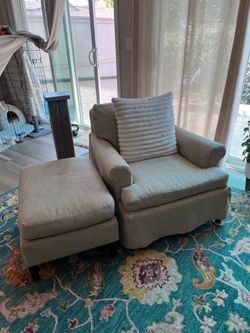 Chair & Ottoman