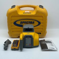 Spectra Precision LL300N Self-Leveling Rotary Laser with HL450 Professional W/Case