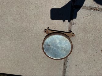 VINTAGE VEHICLE SPOTLIGHT HOUSING — OLD‑SCHOOL METAL