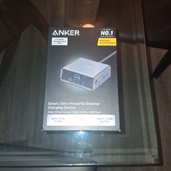 ANKER. it Is For Apple, Samsung And Other Things. It Has 250W Total Output. 4 Are For USB C and 2 Other Ones Are 2 USB A. 
