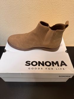 Sonoma Chelsea Boot Tan Suede (Size 10.5)