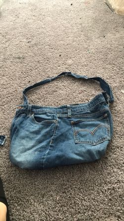 denim bag
