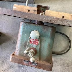 vintage Power King Spindle Shaper No. 411