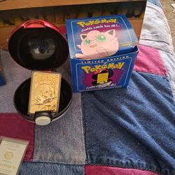 Jigglypuff twenty four k gold plated