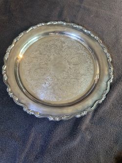 Oneida Silver plated 15” serving tray