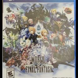 PS4- World of Final Fantasy Game- Price Firm