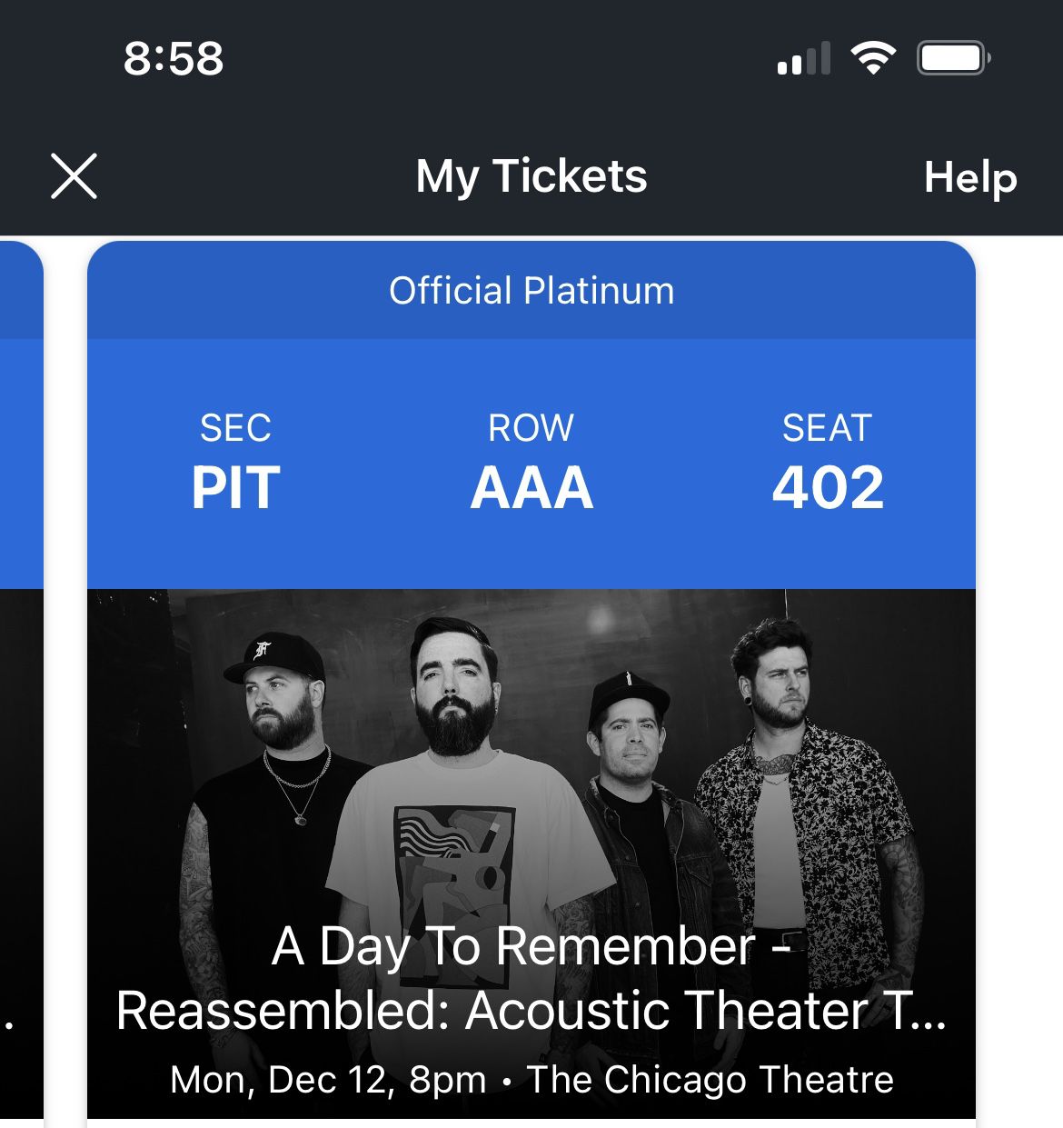 A Day To Remember Chicago Tickets