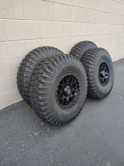 Canam UTV tires and wheels 33x9.5-15