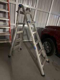 Werner MT22, 18 ft, Multi Position Ladder