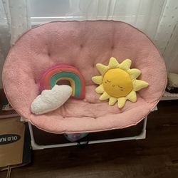 Kids Pink Lounge Chair For Sale