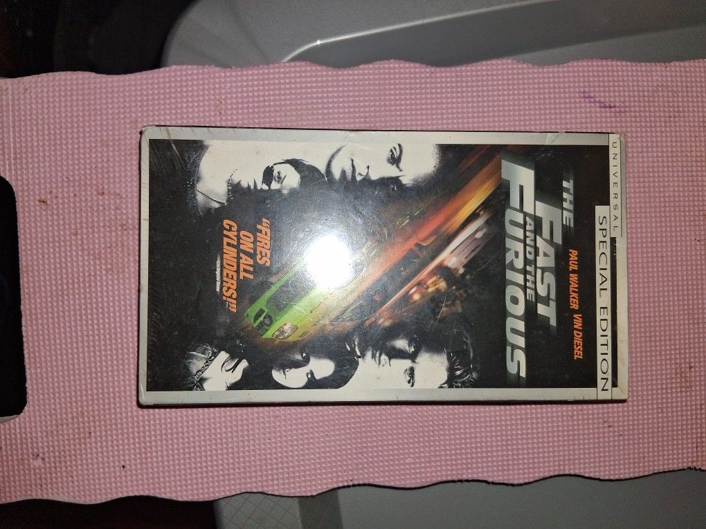 The Fast And The Furious Vhs Tape