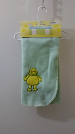 Brand New Duckie Baby Blanket 30 X 30